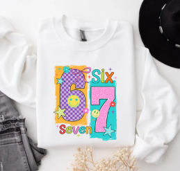 6 7 Pop Culture- Crewneck