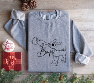 Boop! Rudolph- Crewneck