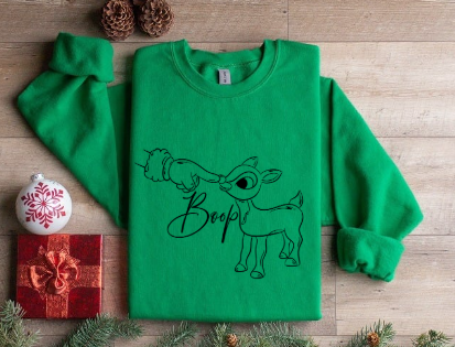 Boop! Rudolph- Crewneck