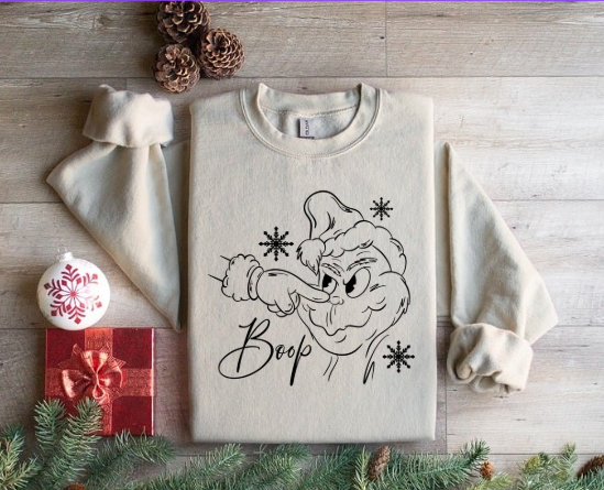 Boop! Grinch - Crewneck