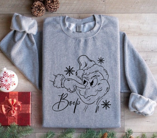 Boop! Grinch - Crewneck