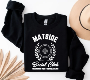 Matside Social Club - TJ Wrestling Crewneck