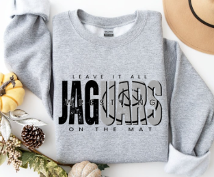 Leave it All on the Mat - TJ Wrestling Crewneck
