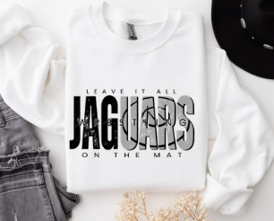 Leave it All on the Mat - TJ Wrestling Crewneck