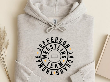 Wrestling Stamp - TJ Wresting Hoodie