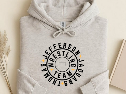 Wrestling Stamp - TJ Wresting Hoodie