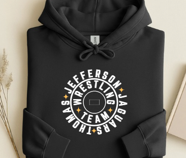 Wrestling Stamp - TJ Wresting Hoodie