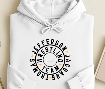 Wrestling Stamp - TJ Wresting Hoodie