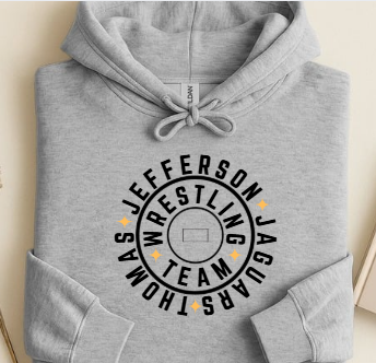 Wrestling Stamp - TJ Wresting Hoodie