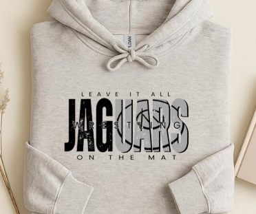 Leave it All on the Mat - TJ Wrestling Hoodie