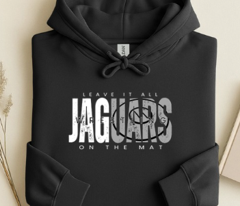 Leave it All on the Mat - TJ Wrestling Hoodie