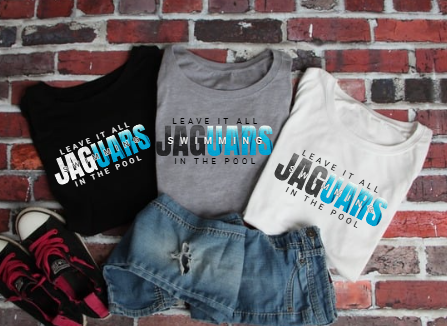 Leave it All in the Pool  - TJ Swim Tshirt