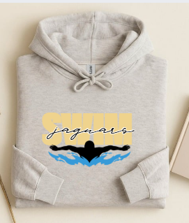Aqua Script - TJ Swim Hoodie