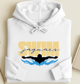 Aqua Script - TJ Swim Hoodie