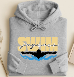Aqua Script - TJ Swim Hoodie