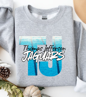 Initial Swim - TJ Swim Crewneck