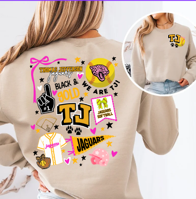 Classy Coquette (Softball) - Crewneck TJ