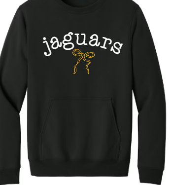 Spirit Script Bow  - Pocket Crewneck TJ