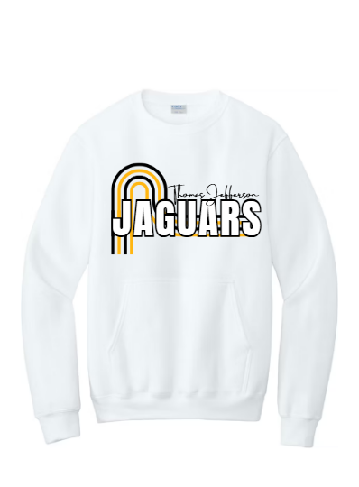 Retro Arch  - Pocket Crewneck TJ