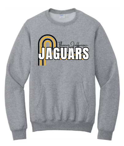 Retro Arch  - Pocket Crewneck TJ