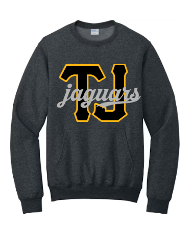 Hometown Initials  - Pocket Crewneck TJ