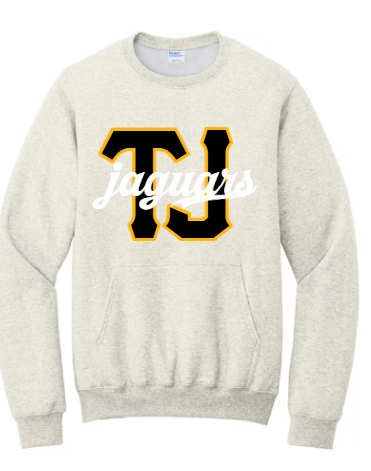 Hometown Initials  - Pocket Crewneck TJ