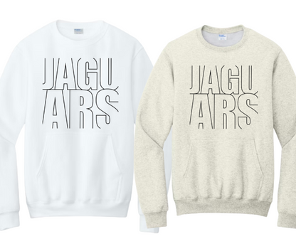 Large Jaguars - Pocket Crewneck