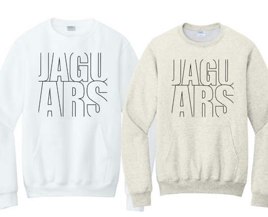 Large Jaguars - Pocket Crewneck