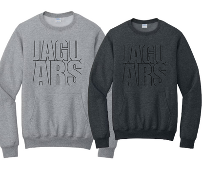 Large Jaguars - Pocket Crewneck