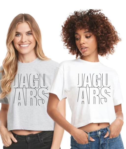 Large Jaguars - Cropped Tshirt