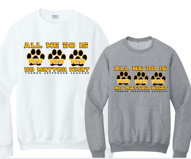 WIN WIN WIN - Pocket Crewneck TJ