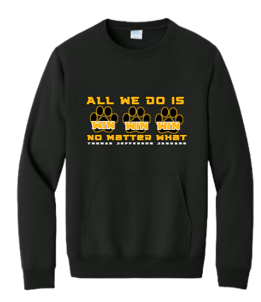 WIN WIN WIN - Pocket Crewneck TJ