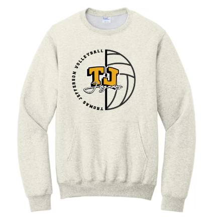 Split Court Classic - Pocket Crewneck TJ