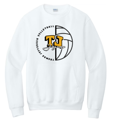 Split Court Classic - Pocket Crewneck TJ