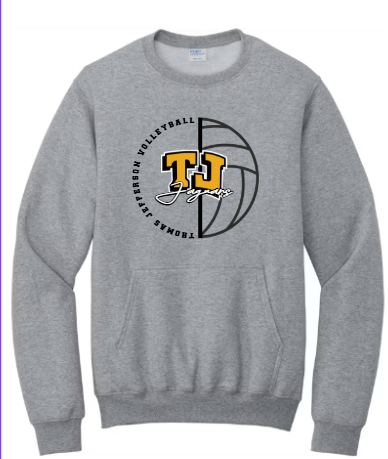 Split Court Classic - Pocket Crewneck TJ
