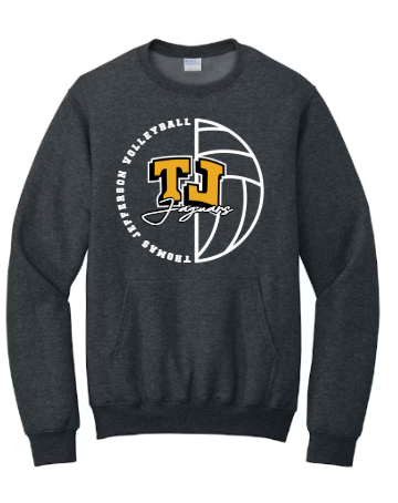 Split Court Classic - Pocket Crewneck TJ
