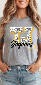 Spirit Script Series Volleyball - Tshirt TJ