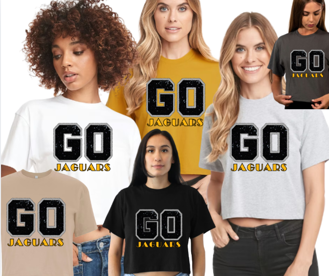 Game Day Glam - Cropped Tshirt TJ