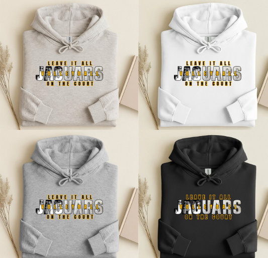 Leave it All On the Court Volleyball  - Hoodie TJ