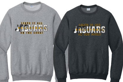 Leave it All On the Court Volleyball - Pocket Crewneck TJ