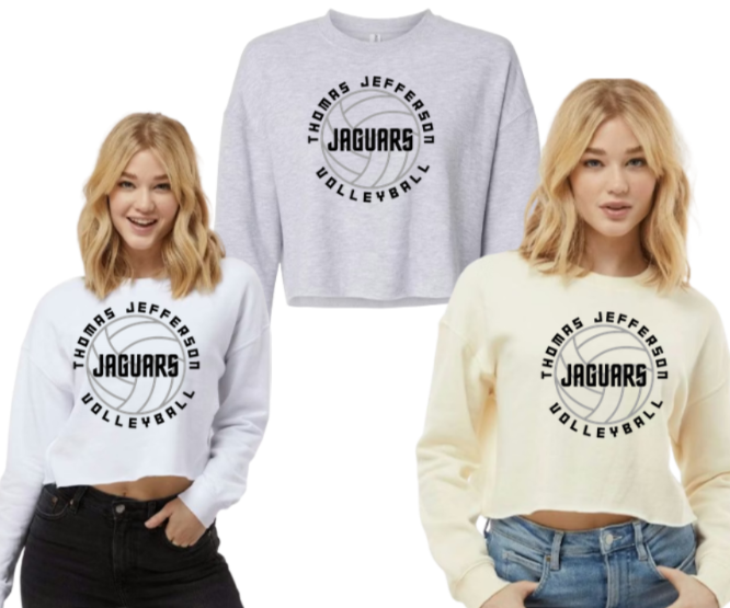 Championship Seal Volleyball  - Cropped Crew TJ