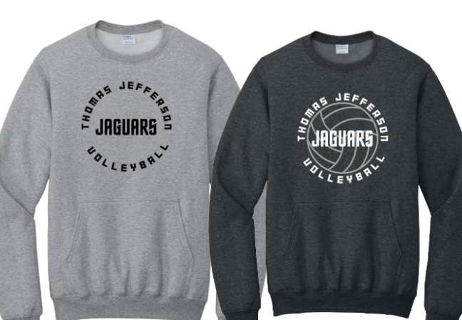 Championship Seal Volleyball - Pocket Crewneck TJ