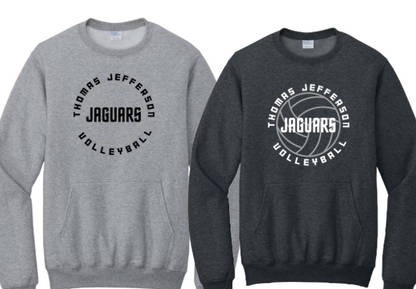 Championship Seal Volleyball - Pocket Crewneck TJ