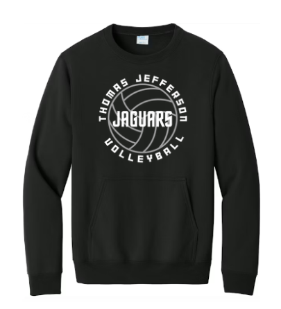 Championship Seal Volleyball - Pocket Crewneck TJ