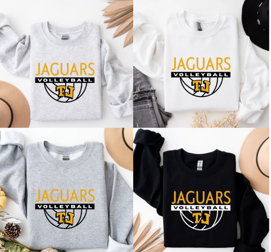 Power Stack Volleyball   - Crewneck TJ