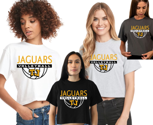 Power Stack Volleyball   - Cropped Tshirt TJ