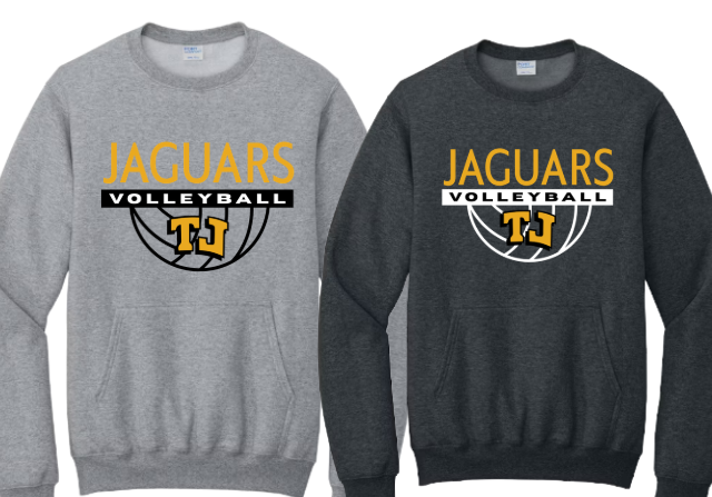 Power Stack Volleyball - Pocket Crewneck TJ