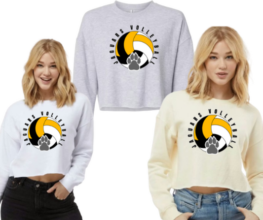 Power Paw Volleyball  - Cropped Crew TJ