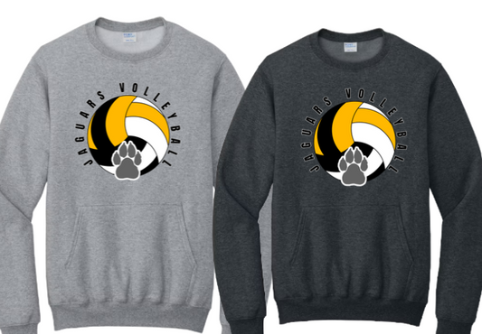Power Paw Volleyball - Pocket Crewneck TJ