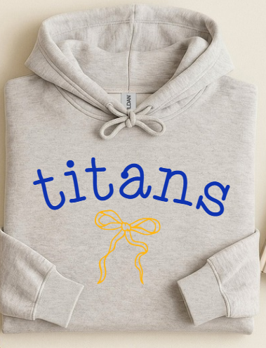Spirit Script Bow - Hoodie WM